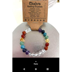 Chakra Healing Crystal Bracelet 