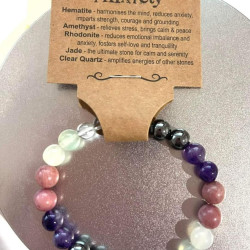 Crystal Healing Anxiety Bracelet 