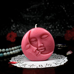 Sun n Moon face Candle Scented